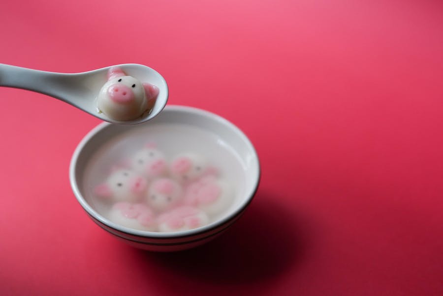 黑芝麻湯圓